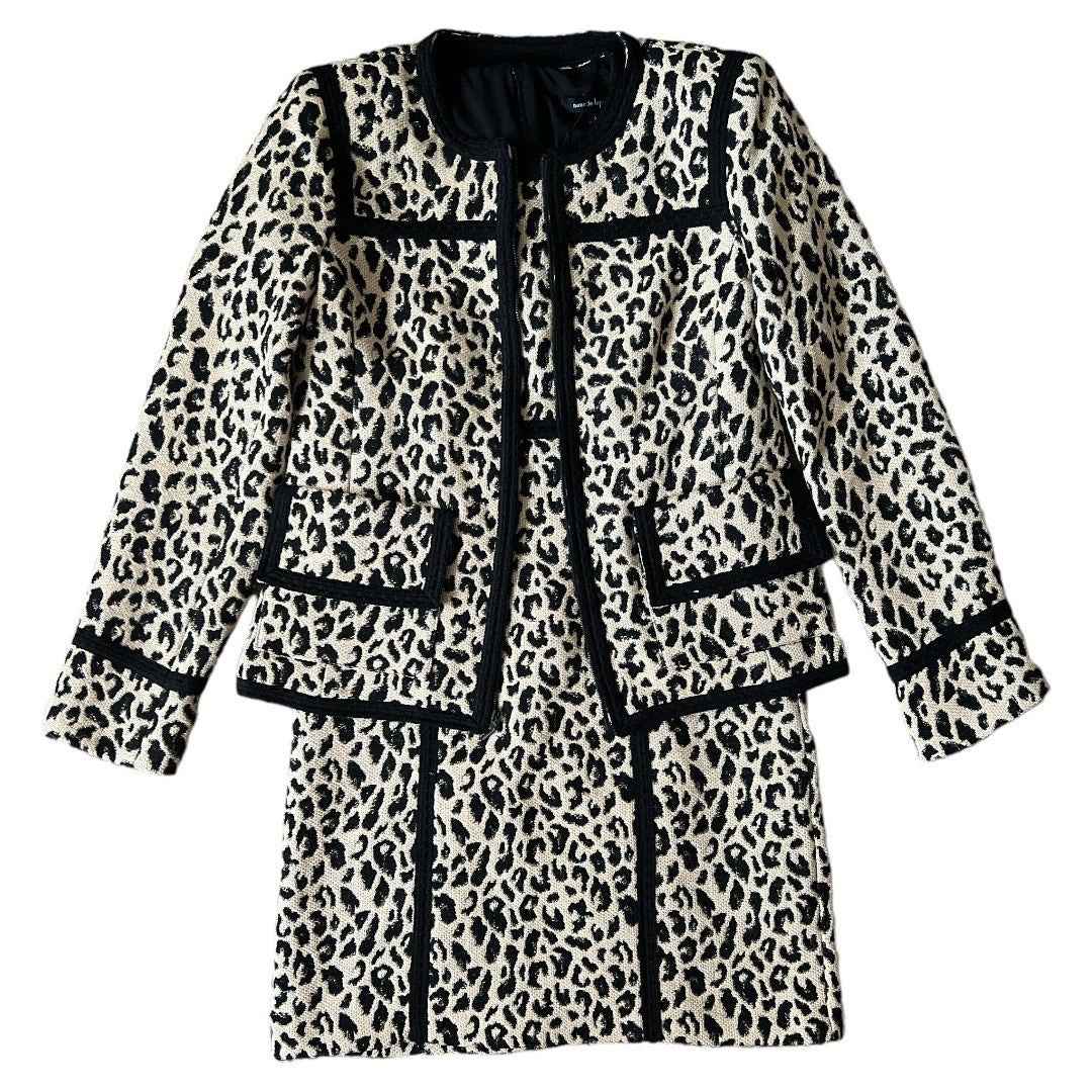 Elevate Your Style with the Nanette Lepore Leopard Print Dress Set
