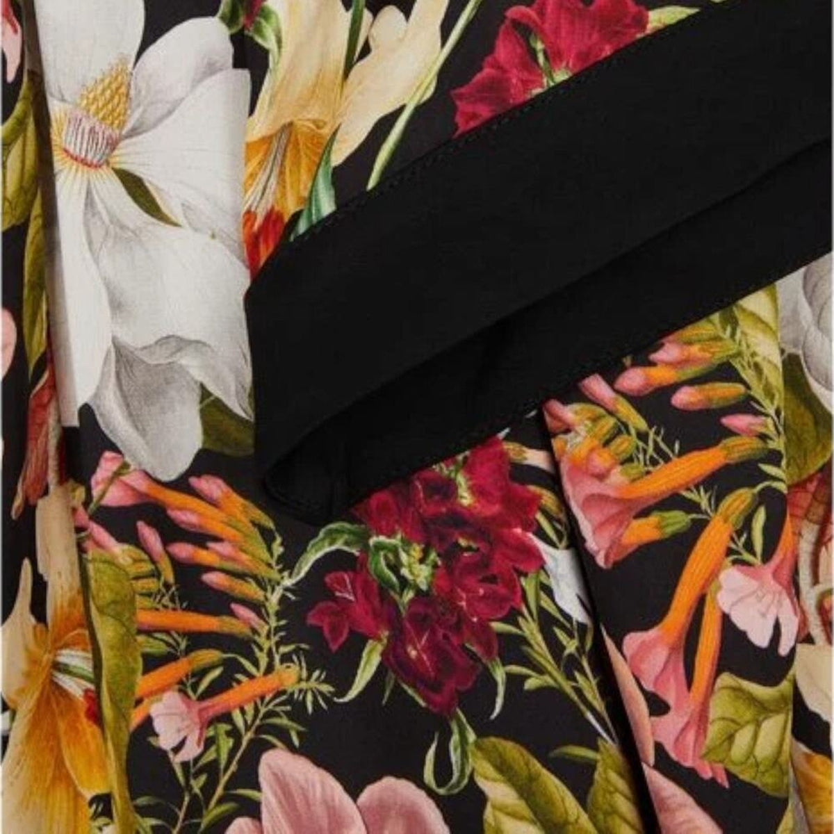 Alice + Olivia Satin Jumpsuit Floral US 0 Elegant Style - Prime Essentials