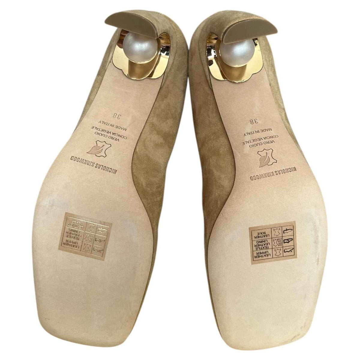 Luxury Ankle Boots for Women - Nicholas Kirkwood's Maeva Brown Stretch Suede