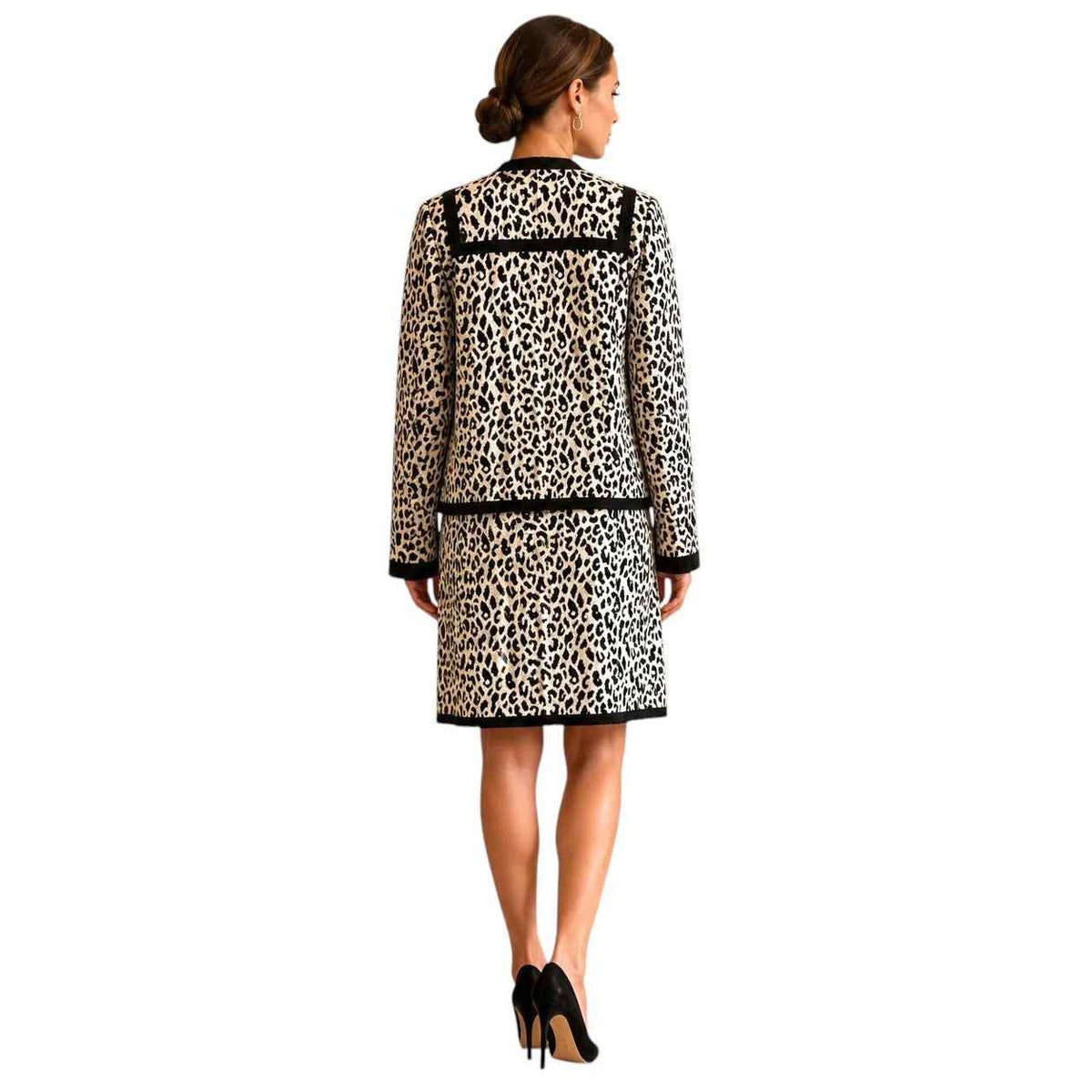 Elevate Your Style with the Nanette Lepore Leopard Print Dress Set