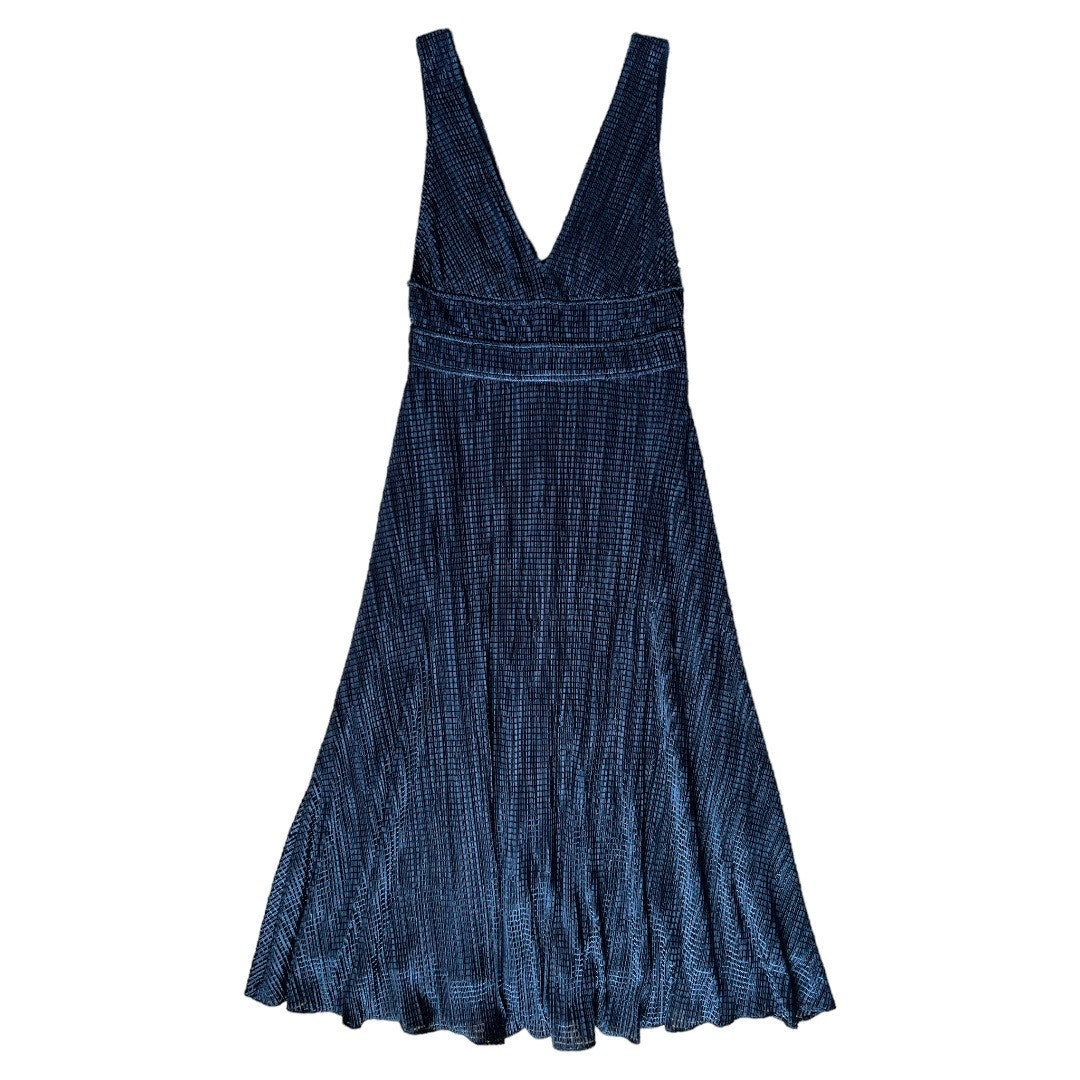 Monique Lhuillier Midi Dress Tie Back US 0 Elegant Fit - Prime Essentials